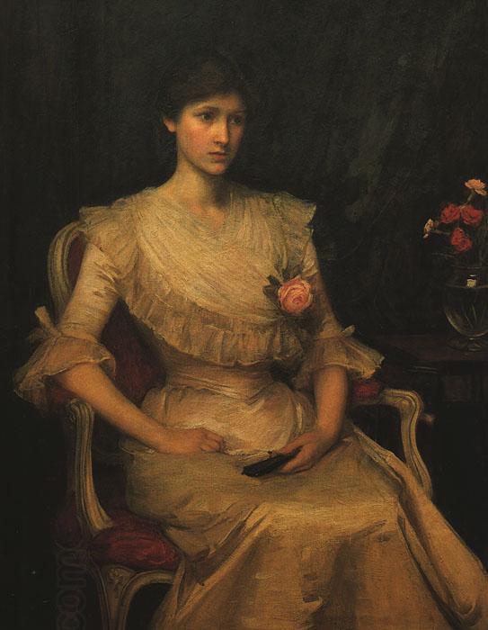John William Waterhouse Portrait of Miss Margaret Henderson China oil painting art